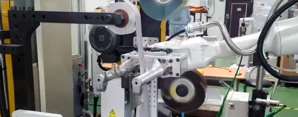 Lucidatura della fusione con l'IRB2600 di ABB