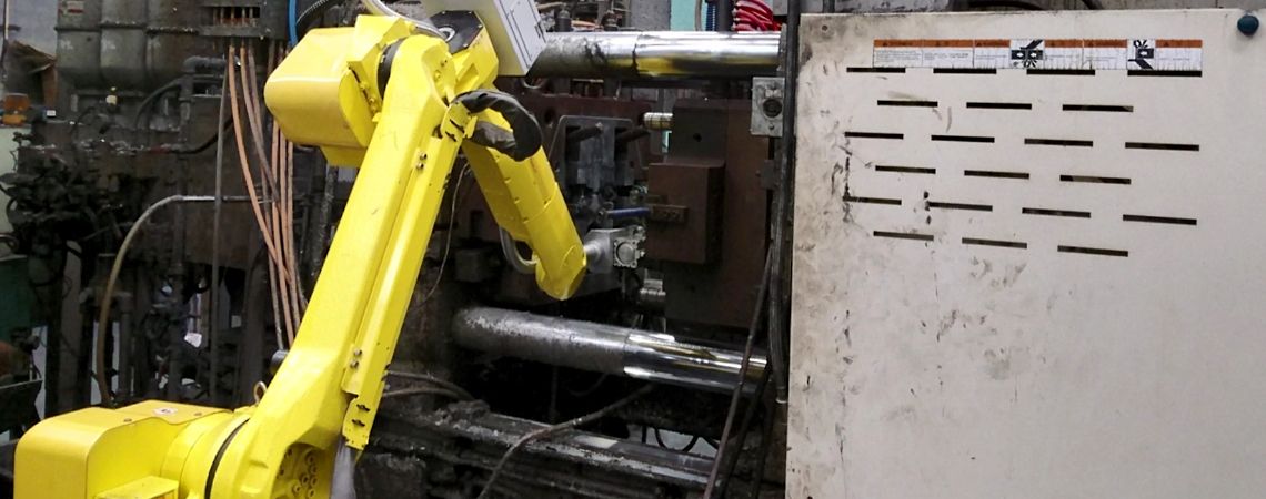 Estrazione di fusione con FANUC M-20iA