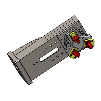 Gripper per estrazione da pressofusione - Tipo gripper a 3 ganasce